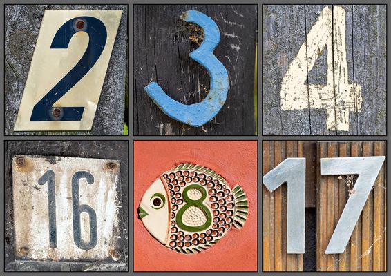 Hausnummern in Ahrenshoop