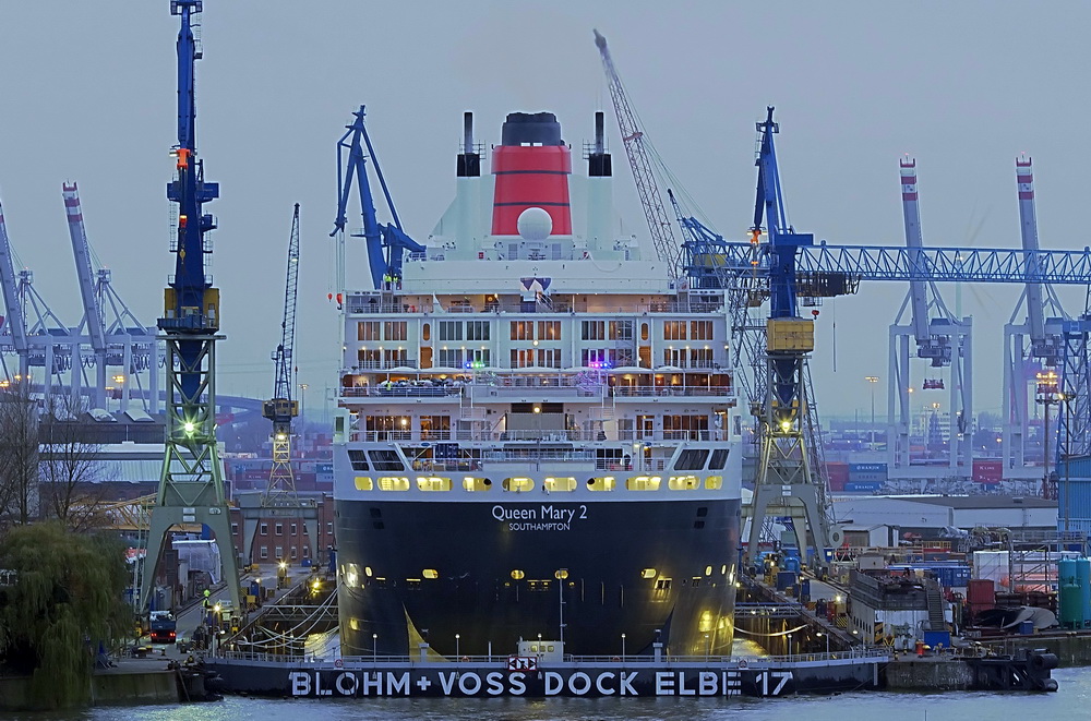 Hausputz bei der Queen Mary II