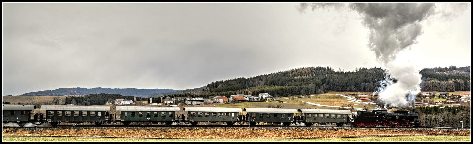 "Hausruckwinterdampf" unterwegs nach Attnang P.