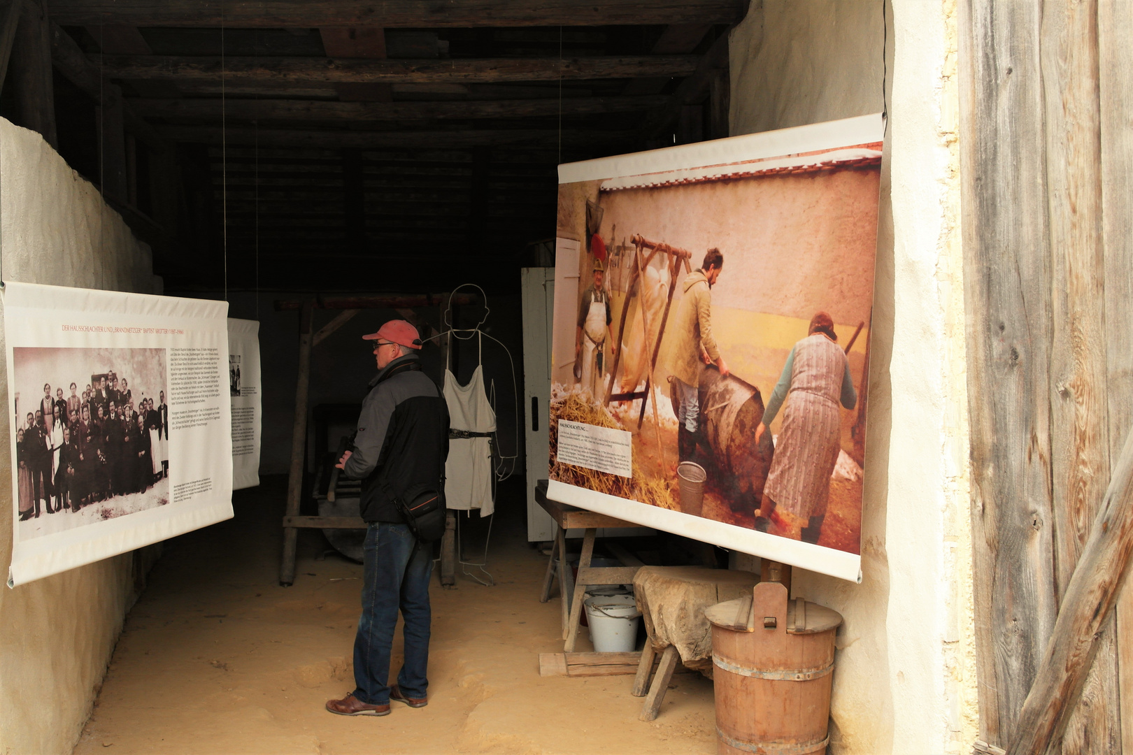 Hausschlachtung Freilandmuseum Bad Windsheim