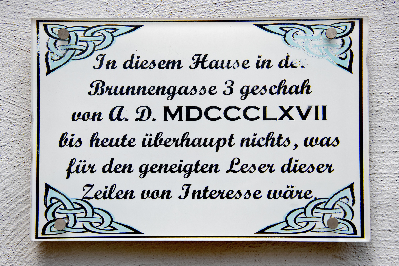 Hausspruch