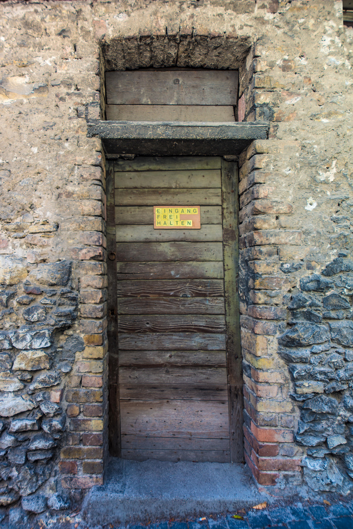 Haustür in Oppenheim