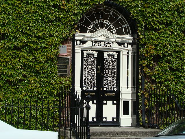 Haustüre in Dublin