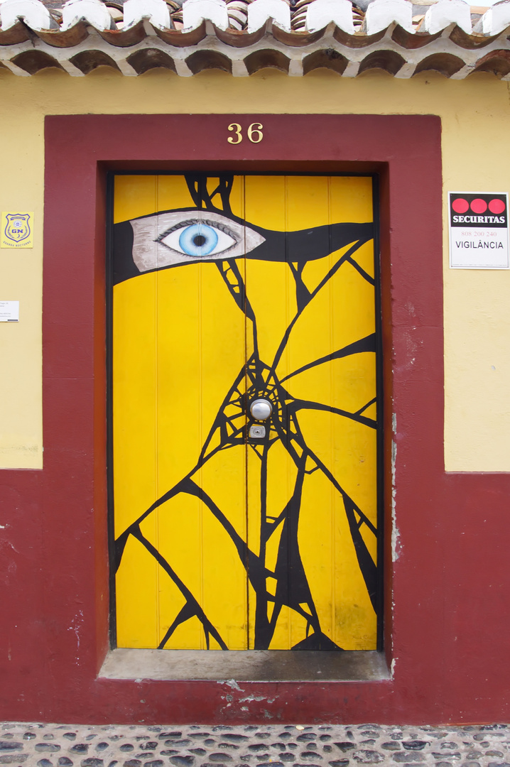 Haustüre in Funchal