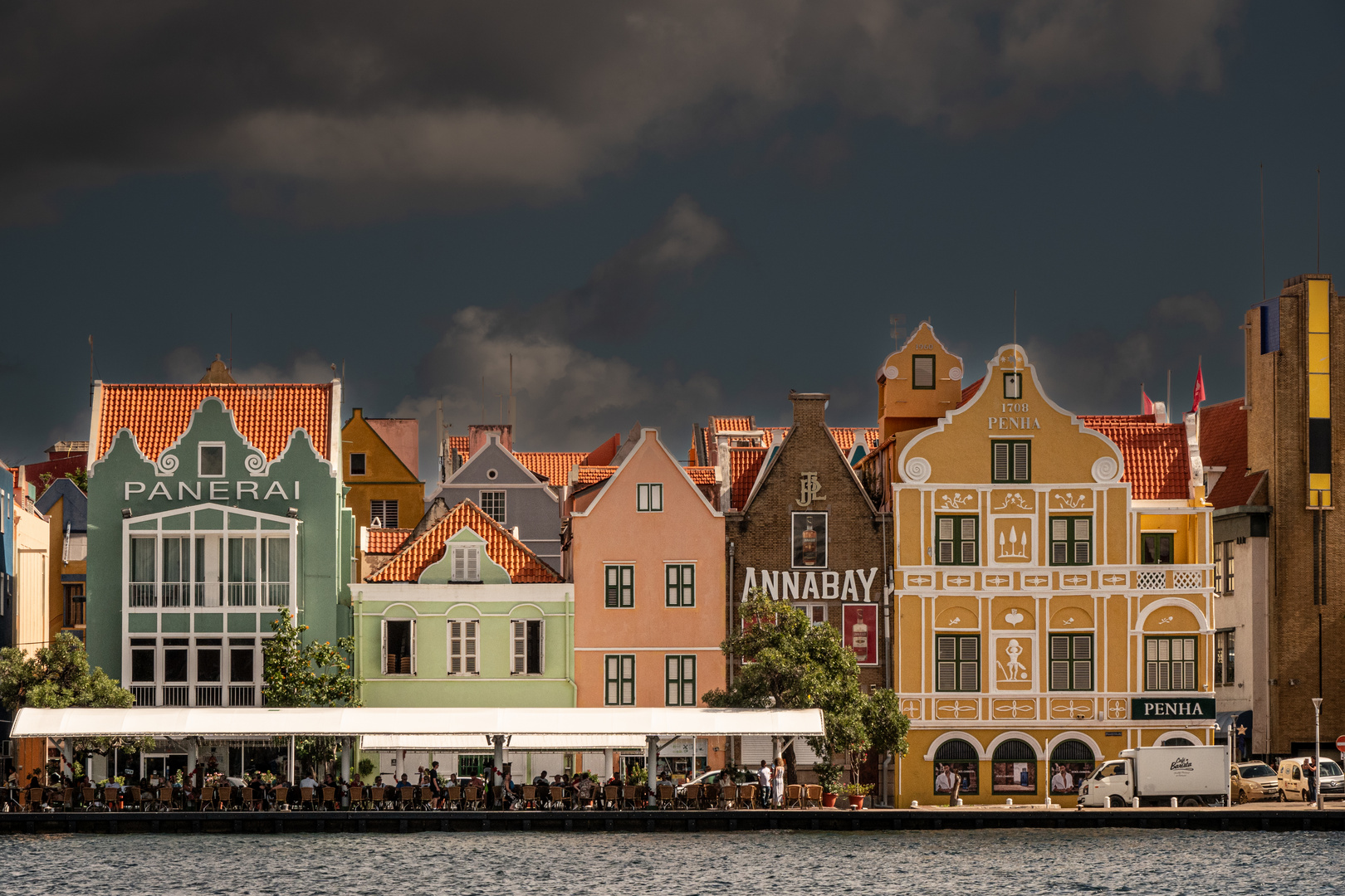 Hauszeile in Willemstad