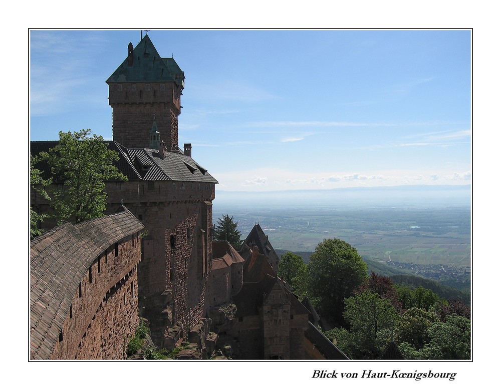 Haut-Kœnigsbourg bei Orschwiller