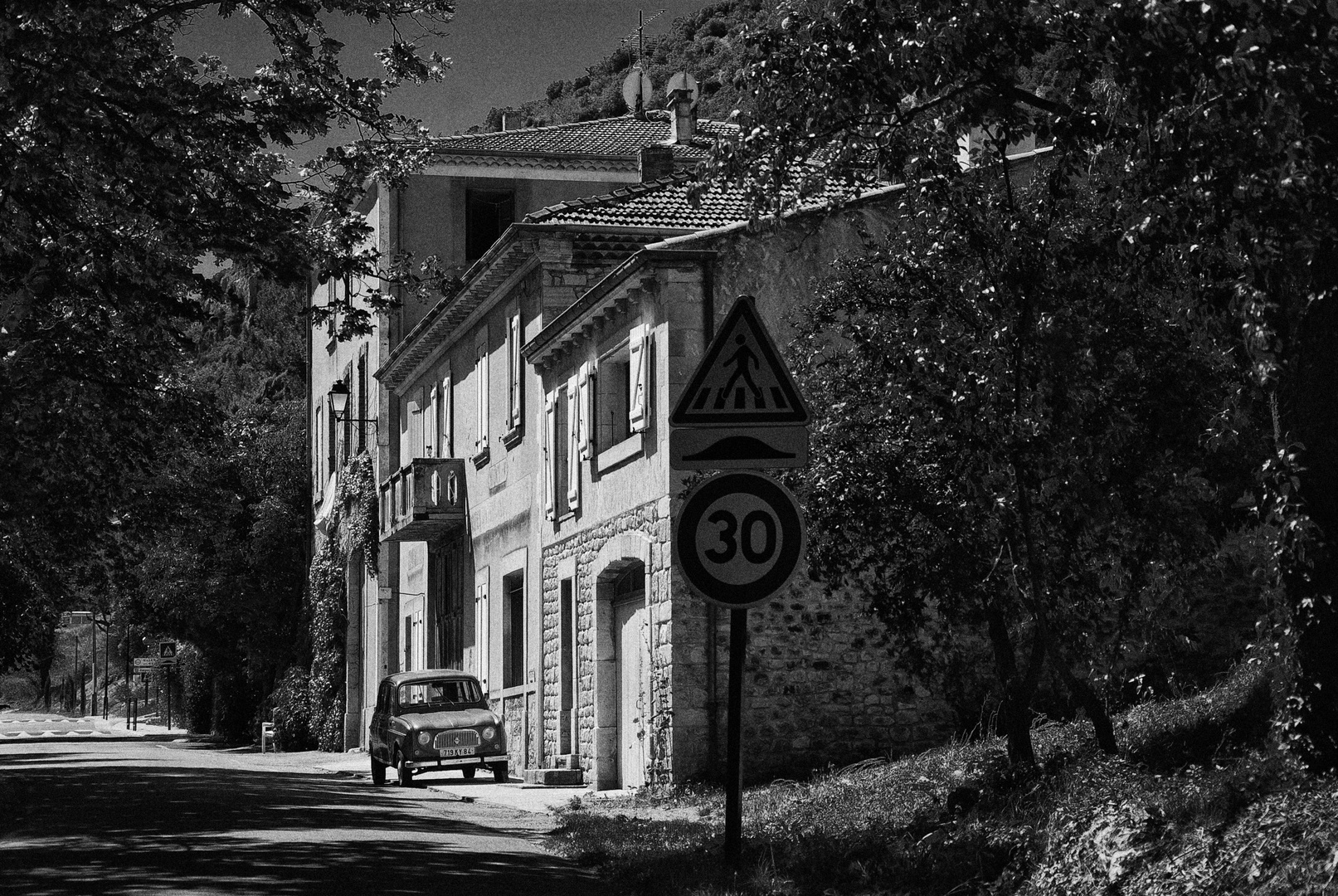 Haute Provence avec Renault R4