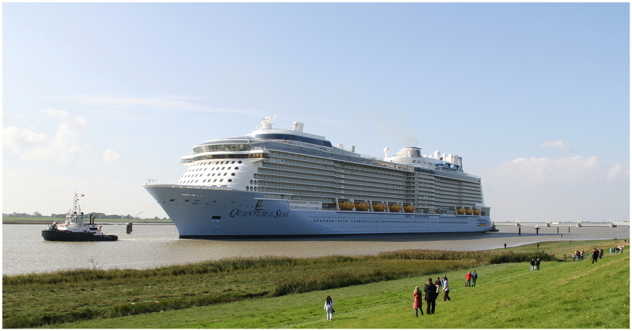 hautnah im Sonnenlicht ... die QUANTUM of the SEAS