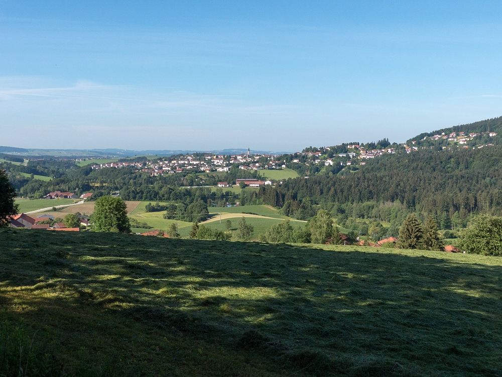 Hauzenberg im Sonnenschein