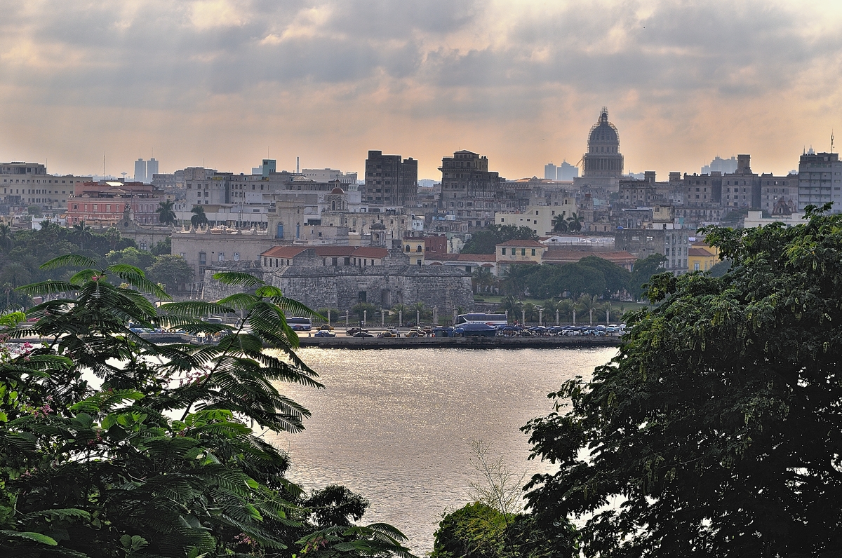 Havana city view from Casa Blanca