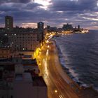 Havana Malekon at night