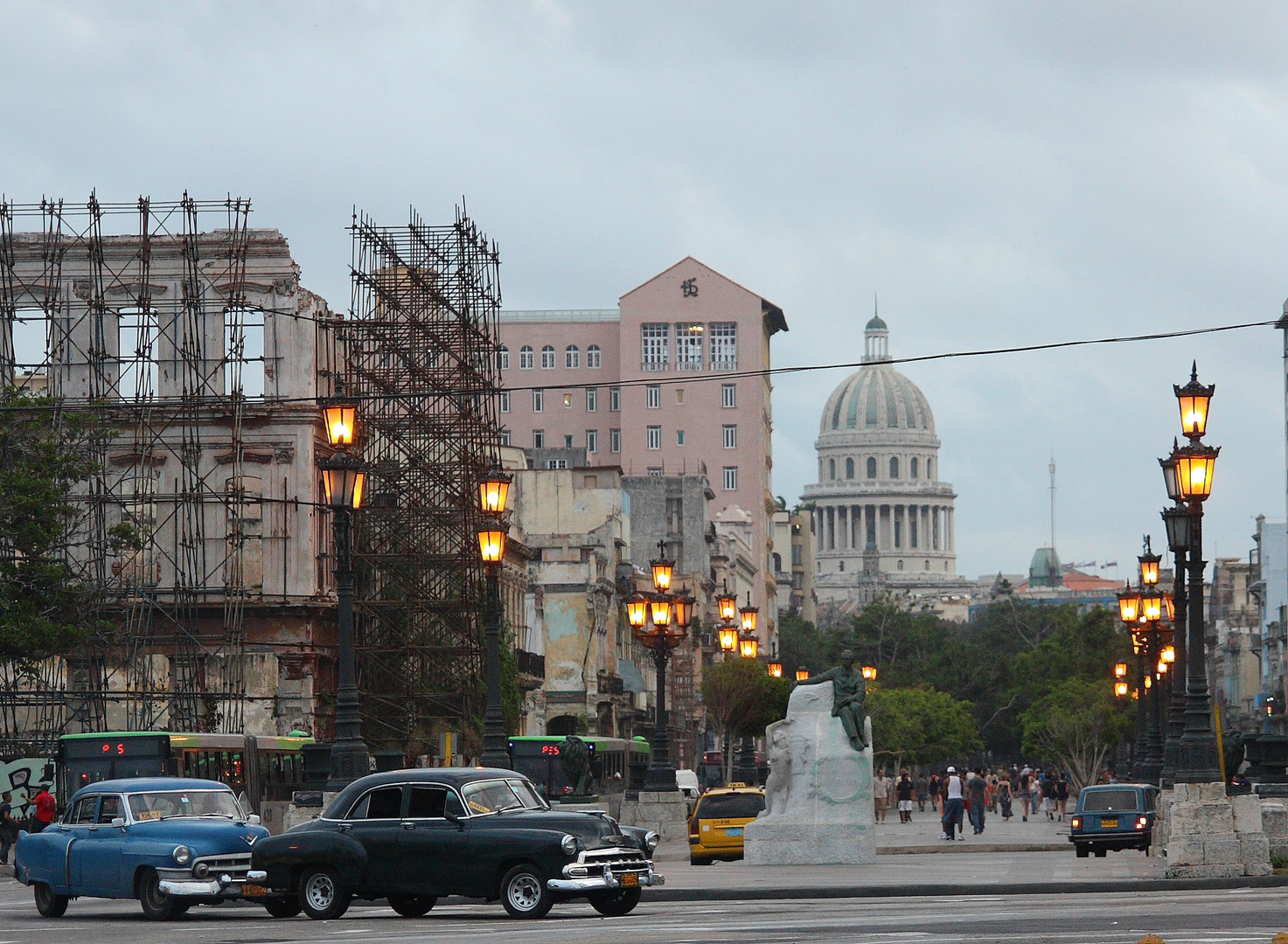 Havanna, im Hintergrund das Capitol