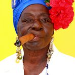 Havanna Streets XIII - Fat Cigar Lady