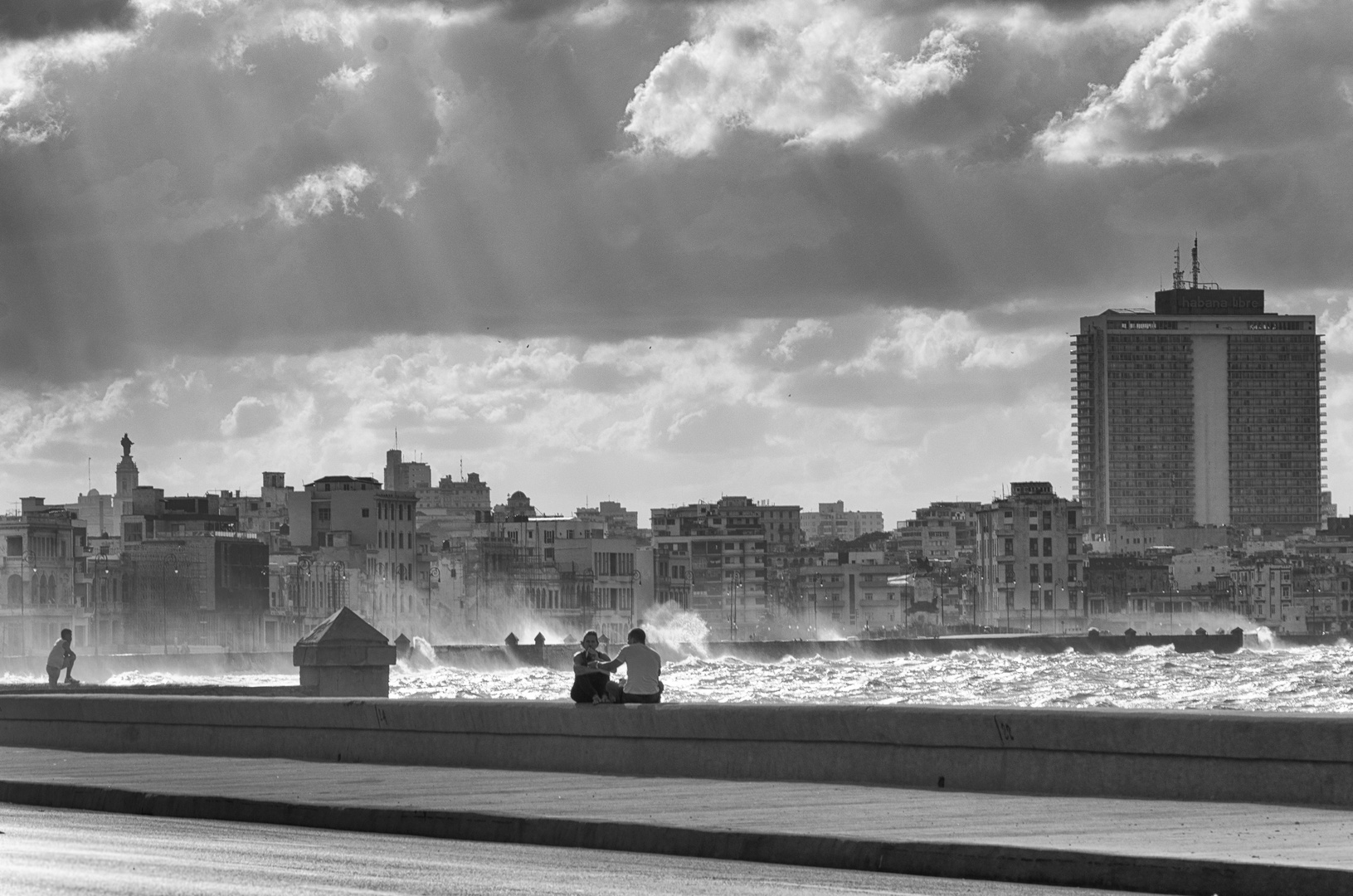 Havanna - Windy Day at Malecon