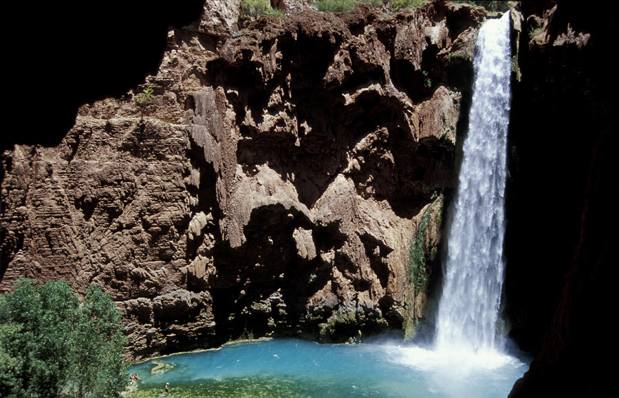 Havasupai Canyon, Mooney Falls