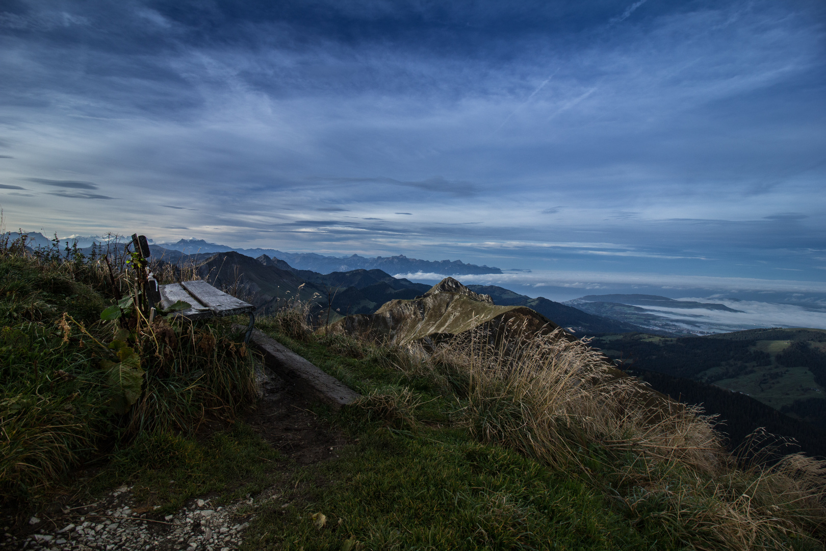 Have a break on the top of the "Le Moleson"