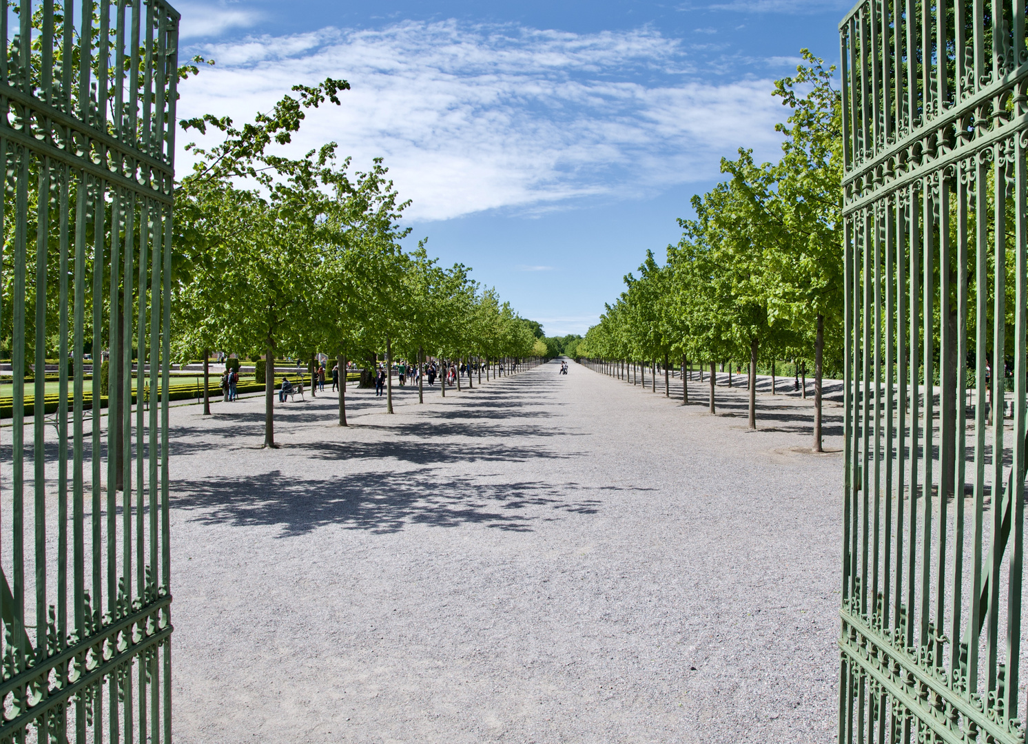 Have a look - Blick in den Park von Schloss Drottningholm