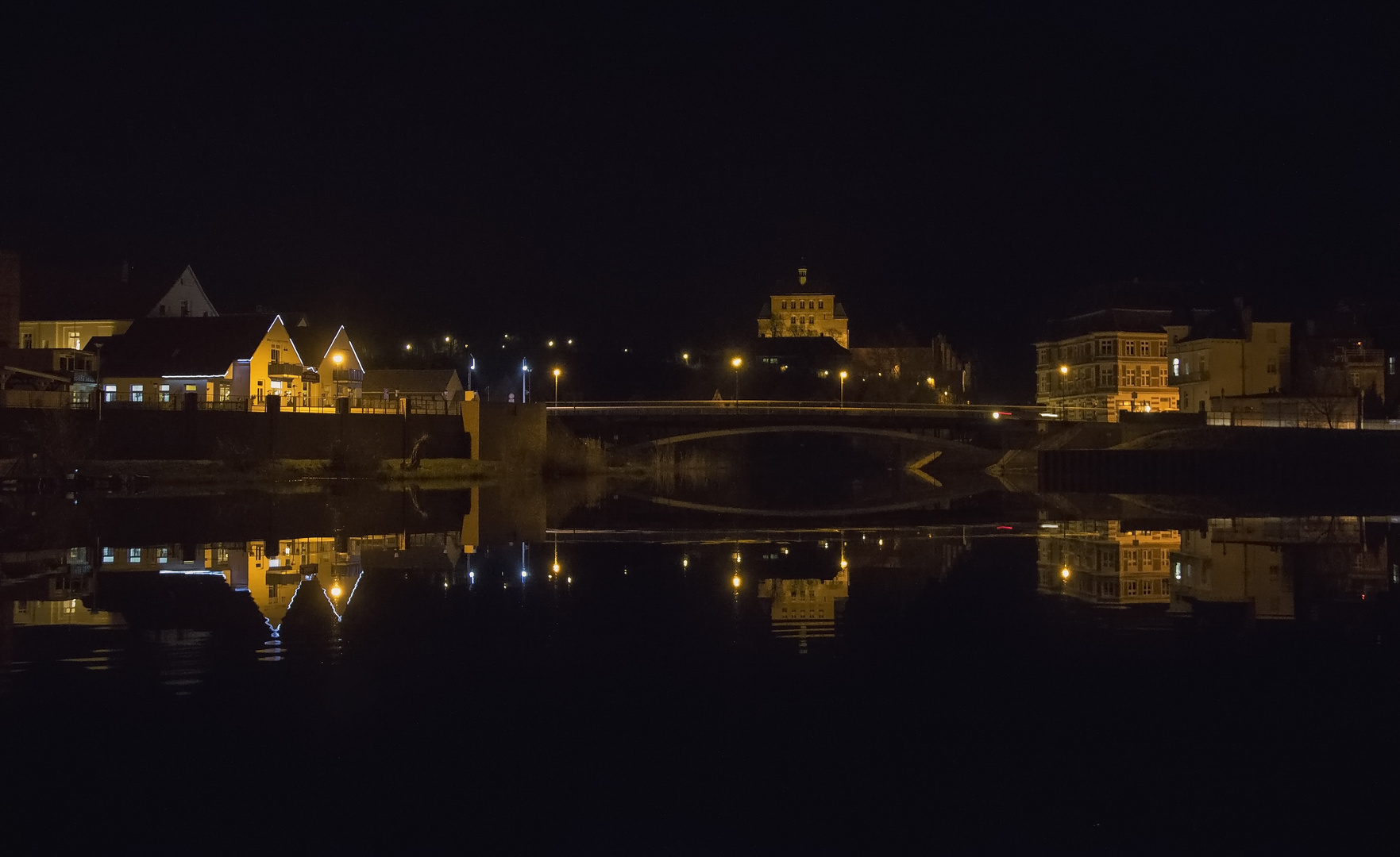 Havelberg bei Nacht