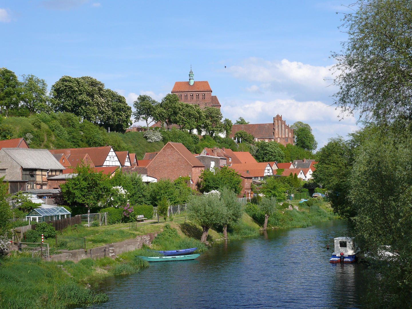 Havelberg, Blick zum Dom