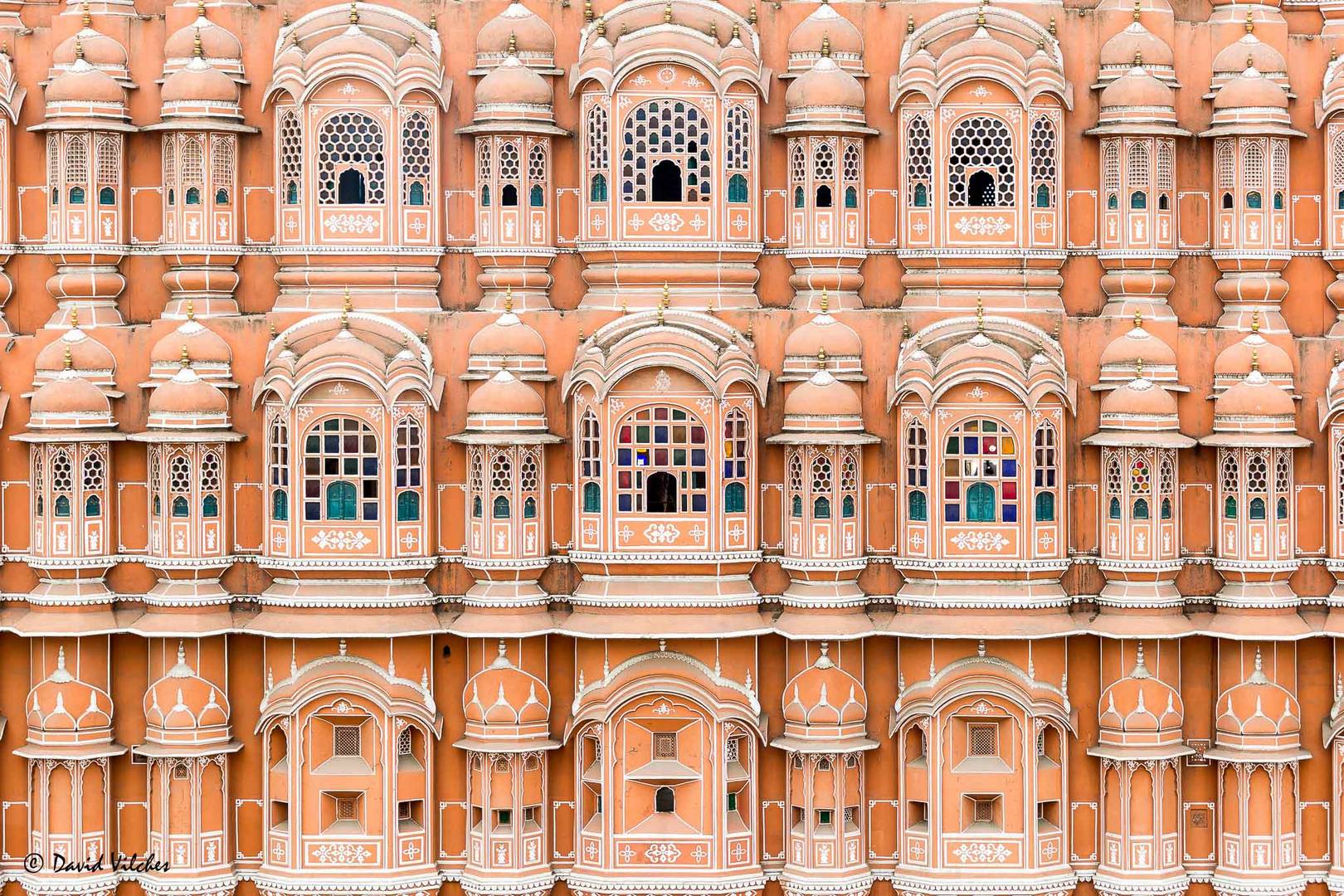 Hawa Mahal detail