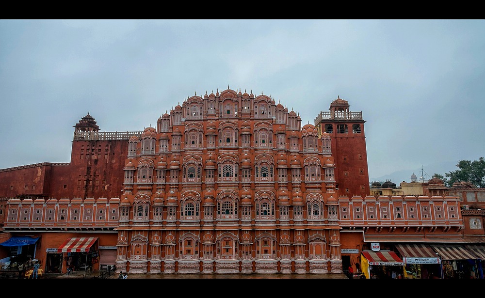 Hawa Mahal in Jaipur - Palast der Winde