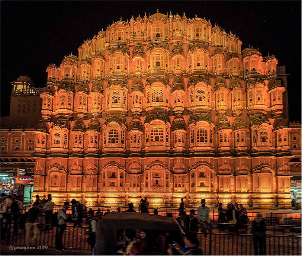 hawa mahal - palast der winde.....