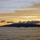 Hawaii - Maui Sonnenuntergang in Lahaina 1