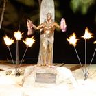 Hawaii - Oahu - Waikiki - Statue des Duke Kahanamoku - Mai 2011