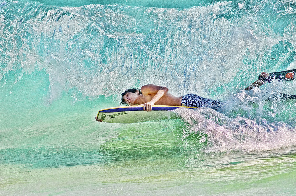 Hawaiian Boogie-boarding 3