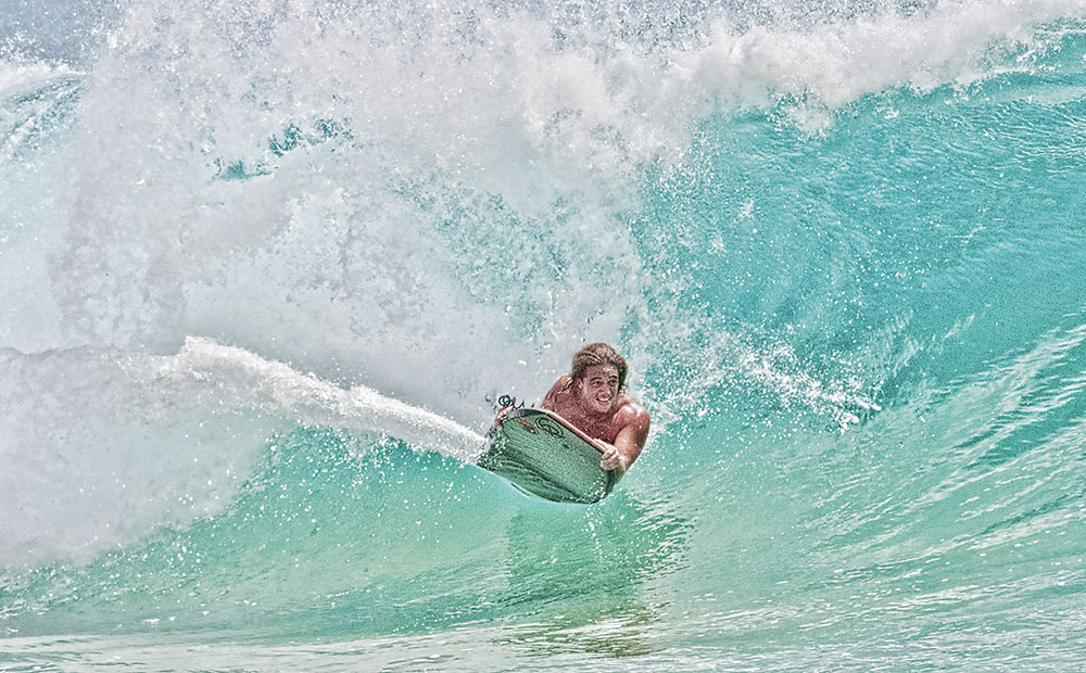 Hawaiian Boogie-boarding 5