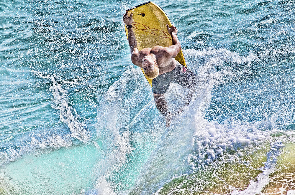 Hawaiian Boogie-boarding 8