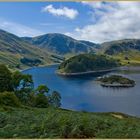 Hawes Water in sunshine