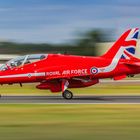 Hawk Jet T1 der RAF Red Arrows