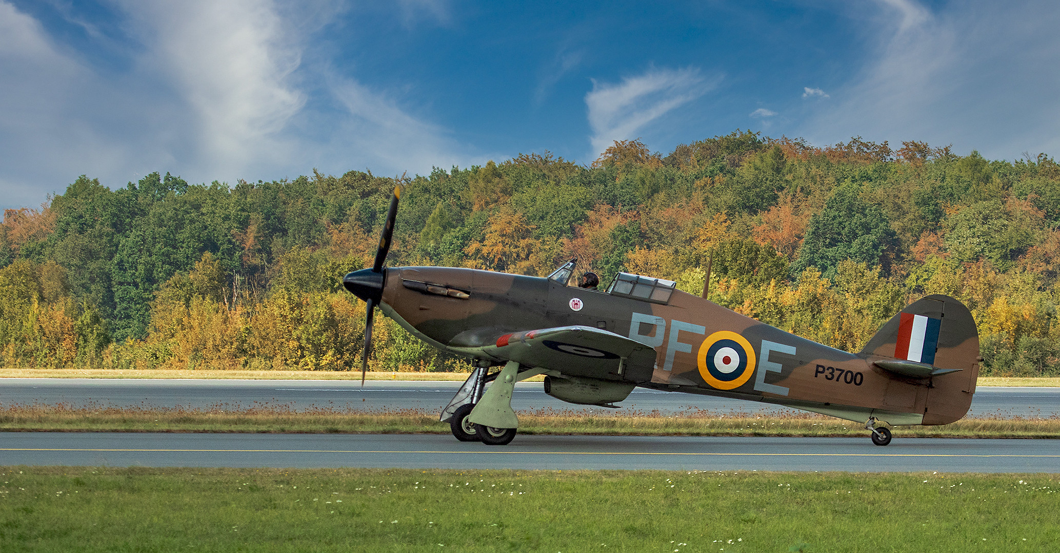 Hawker Hurricane auf dem Flugplatz Lippstadt-Paderborn 002