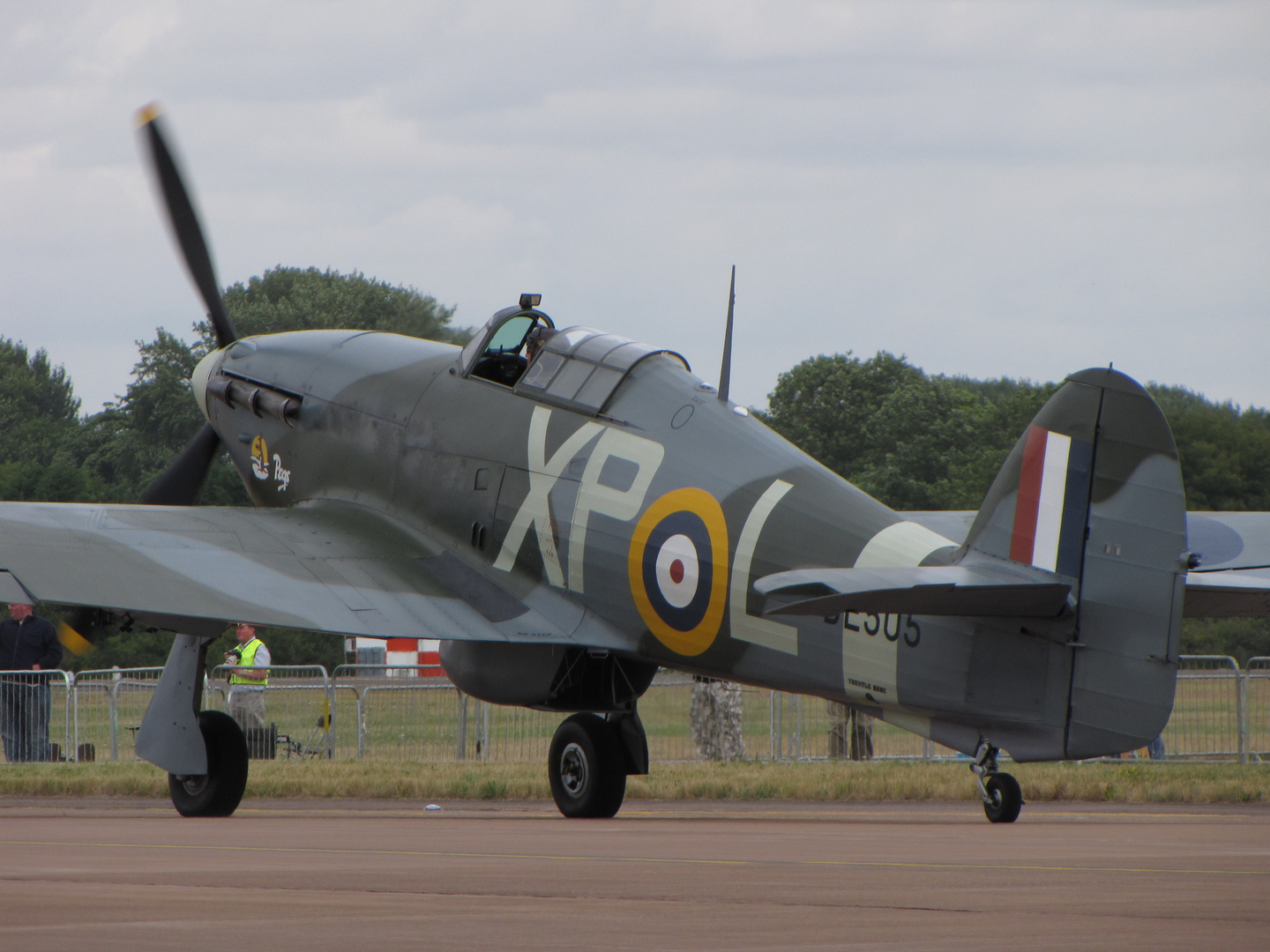 Hawker Hurricane is going Out