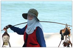 hawker on the beach