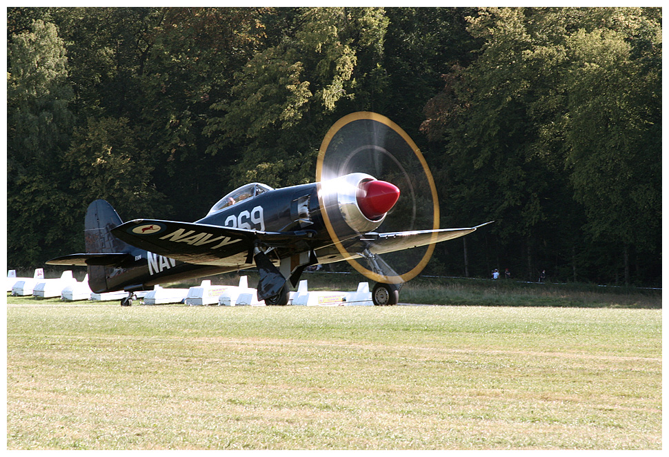 Hawker Sea Fury - Engine start