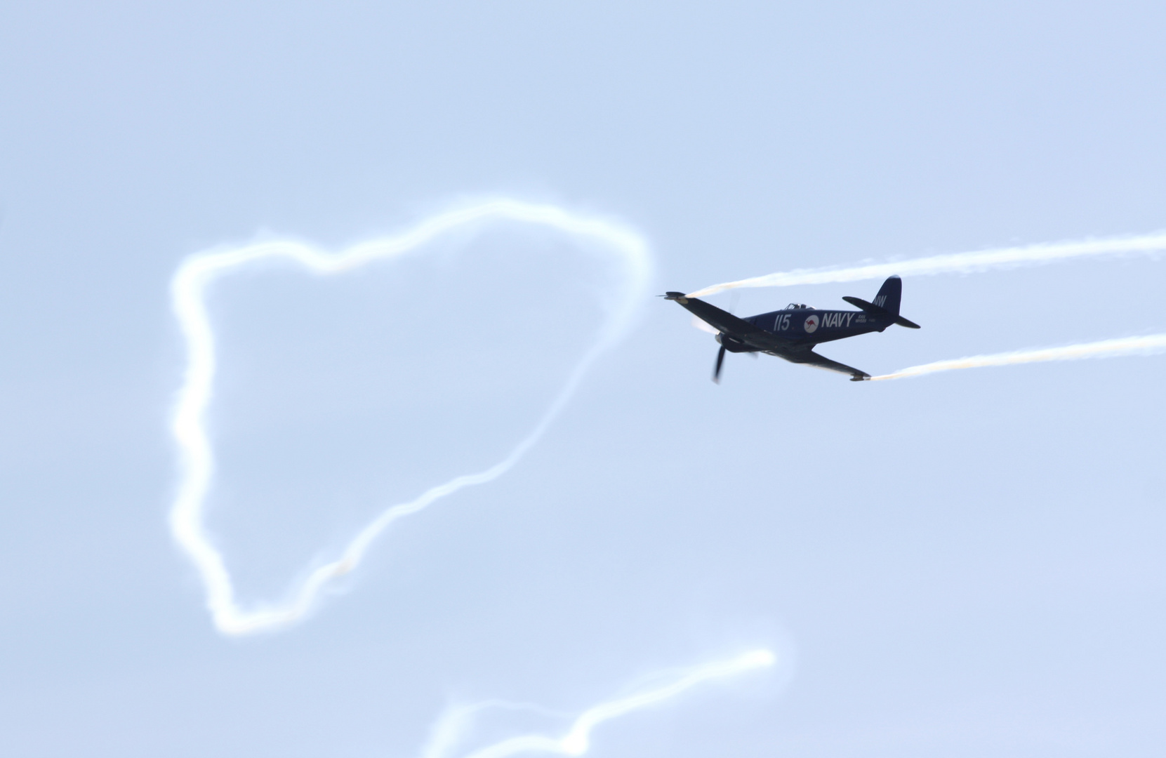 Hawker Seafury auf der Hahnweide 2011