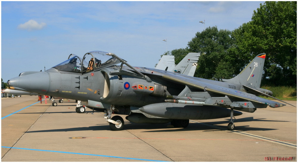 Hawker Siddeley Harrier   Open Dagen in Leeuwarden (Niederlande)