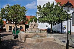 Hayingen - Brunnen am Markt