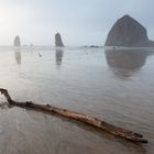 Haystack Rock mit Vordergrund