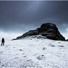 Haytor Rocks in the Winter