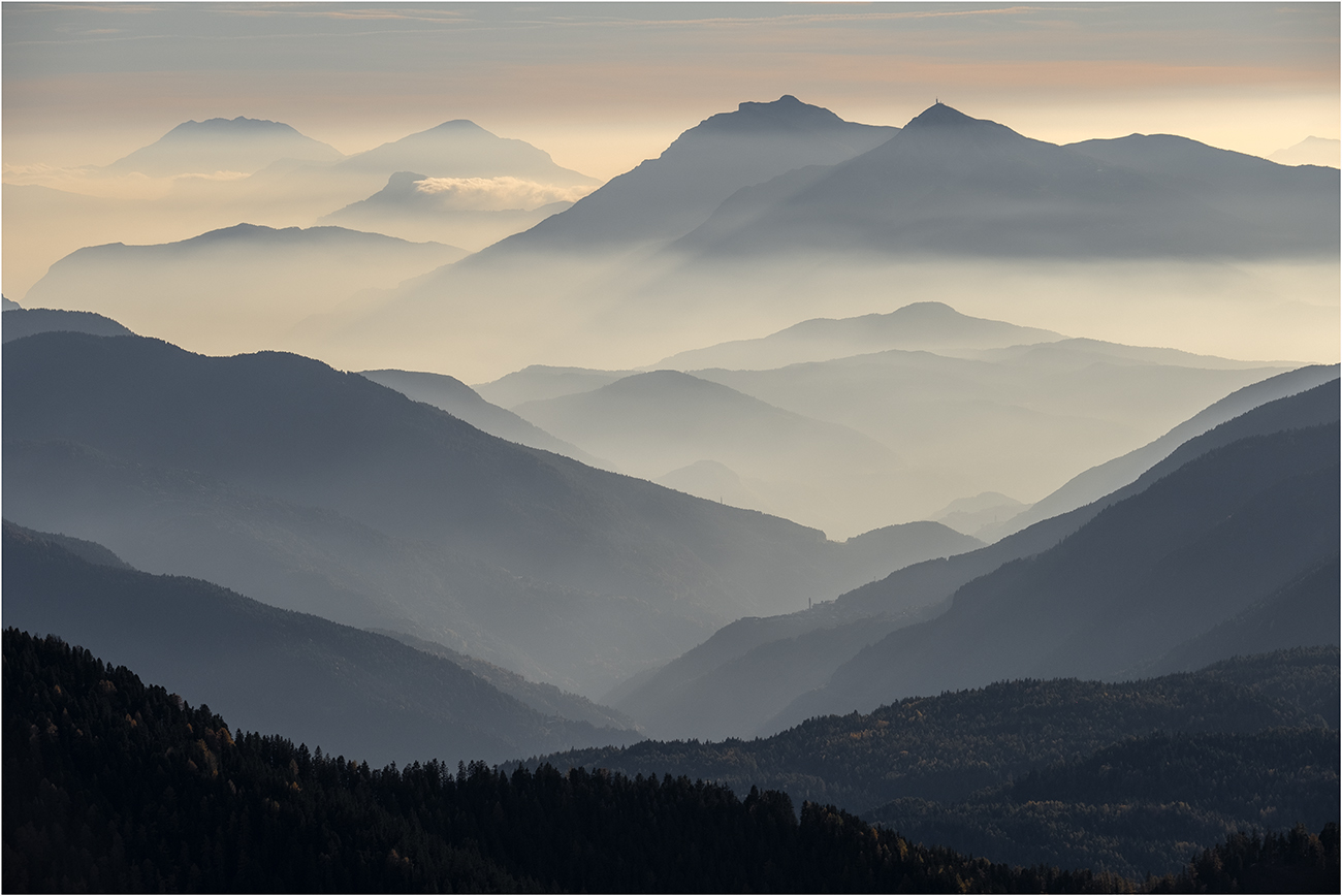 Haze in the Mountains