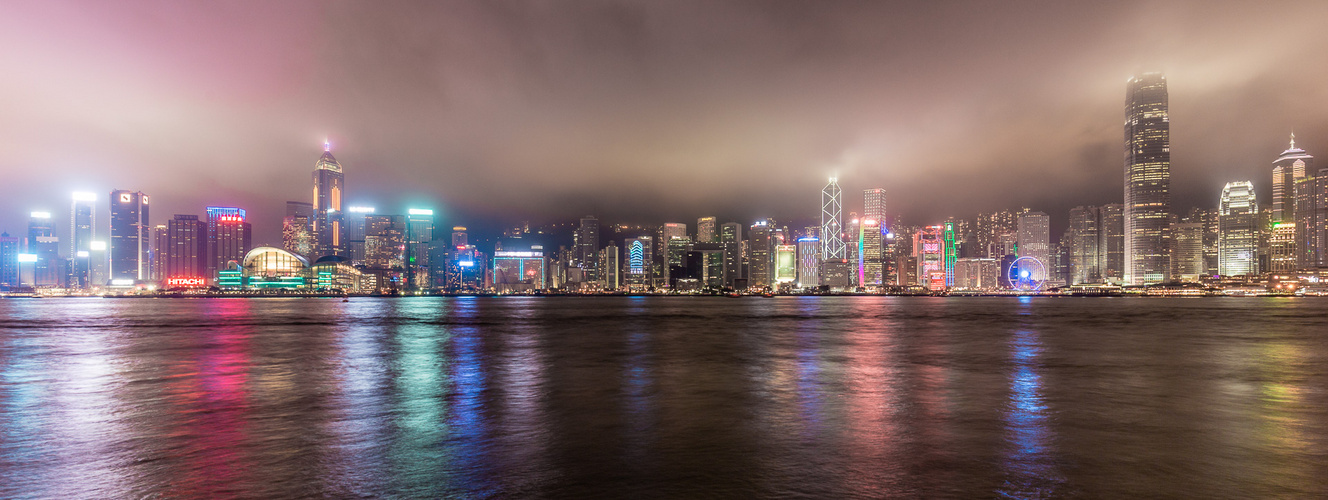 Haze over Hongkong