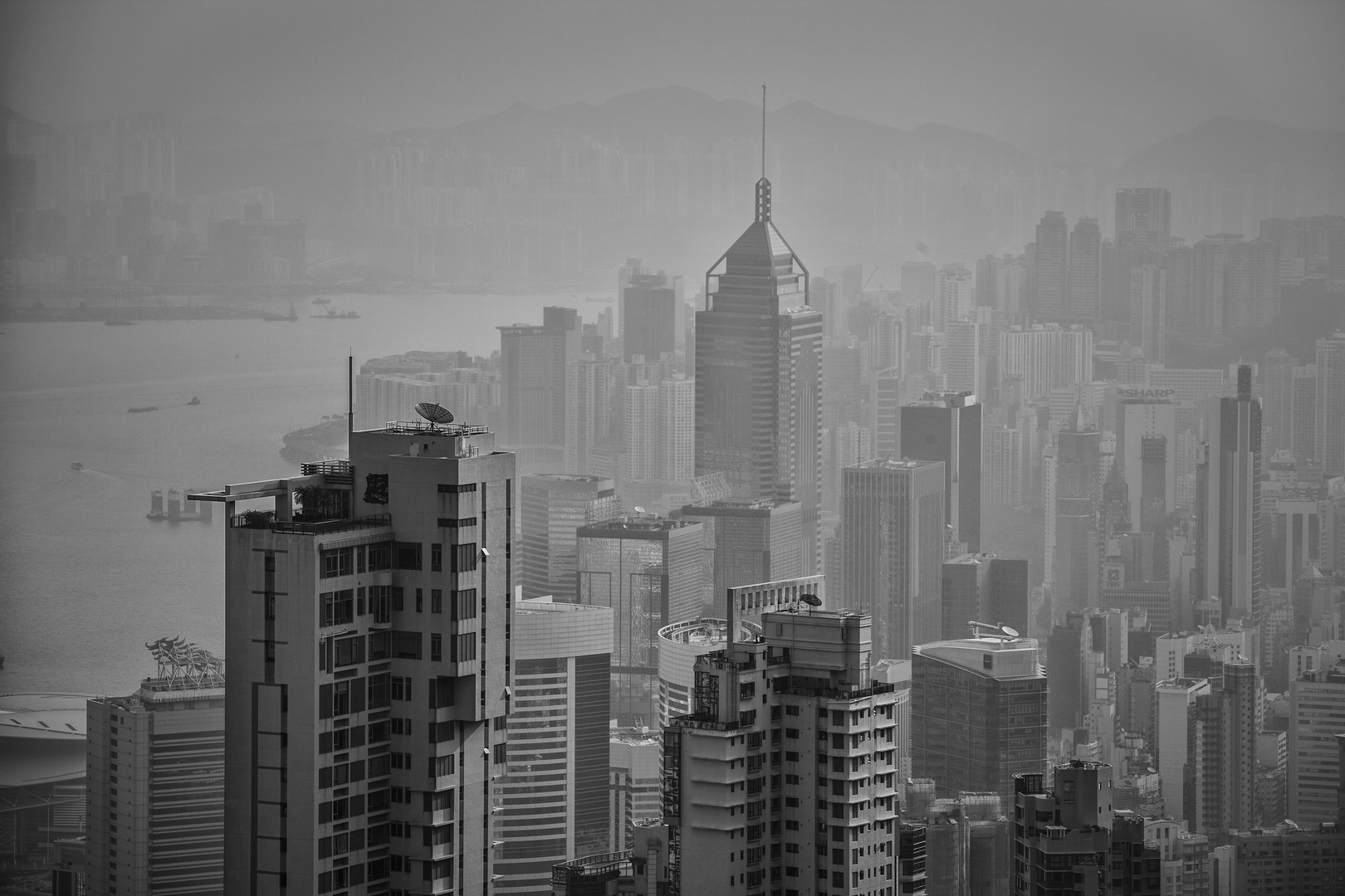 Hazy Hong Kong