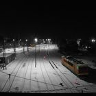 HBF Cottbus in der Winternacht