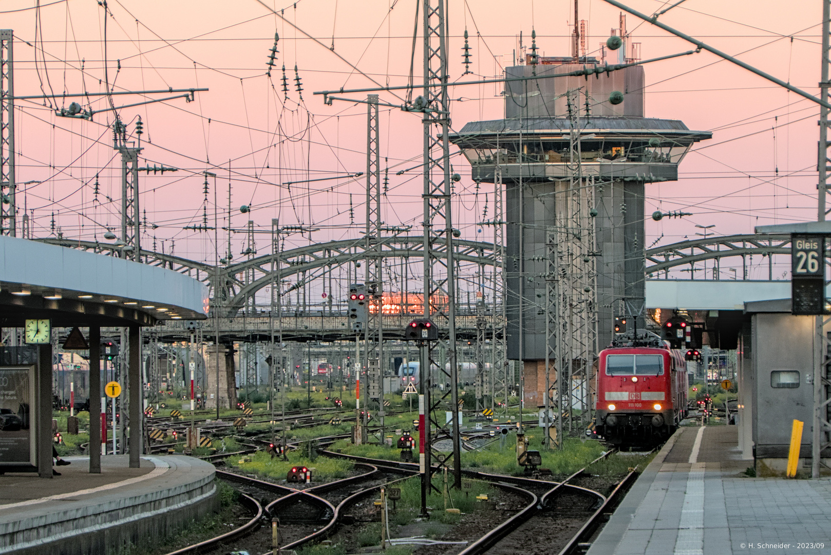 Hbf München am Morgen