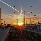 HBHF Dortmund in der untergehenden Abendsonne 