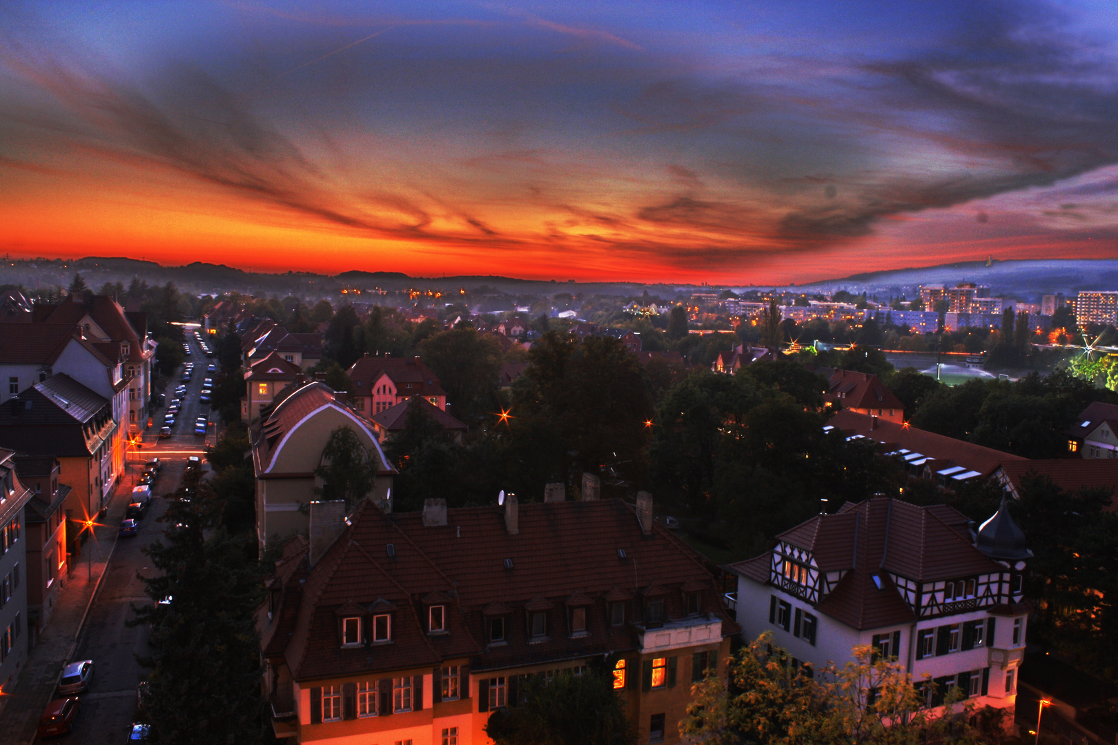 HDR - Abenddämmerung.