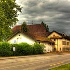 HDR altes Haus von der Seite bei Beinwil am See